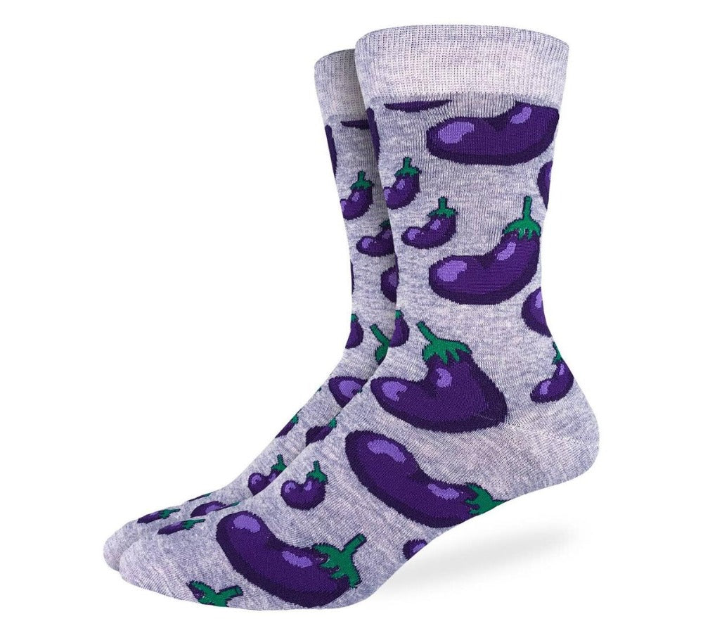 Eggplants, Crew Socks