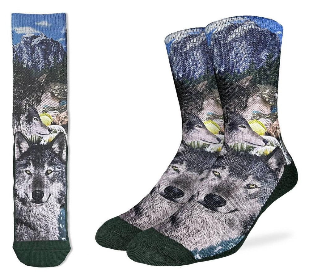 Pack Of Wolves, Active Fit Socks