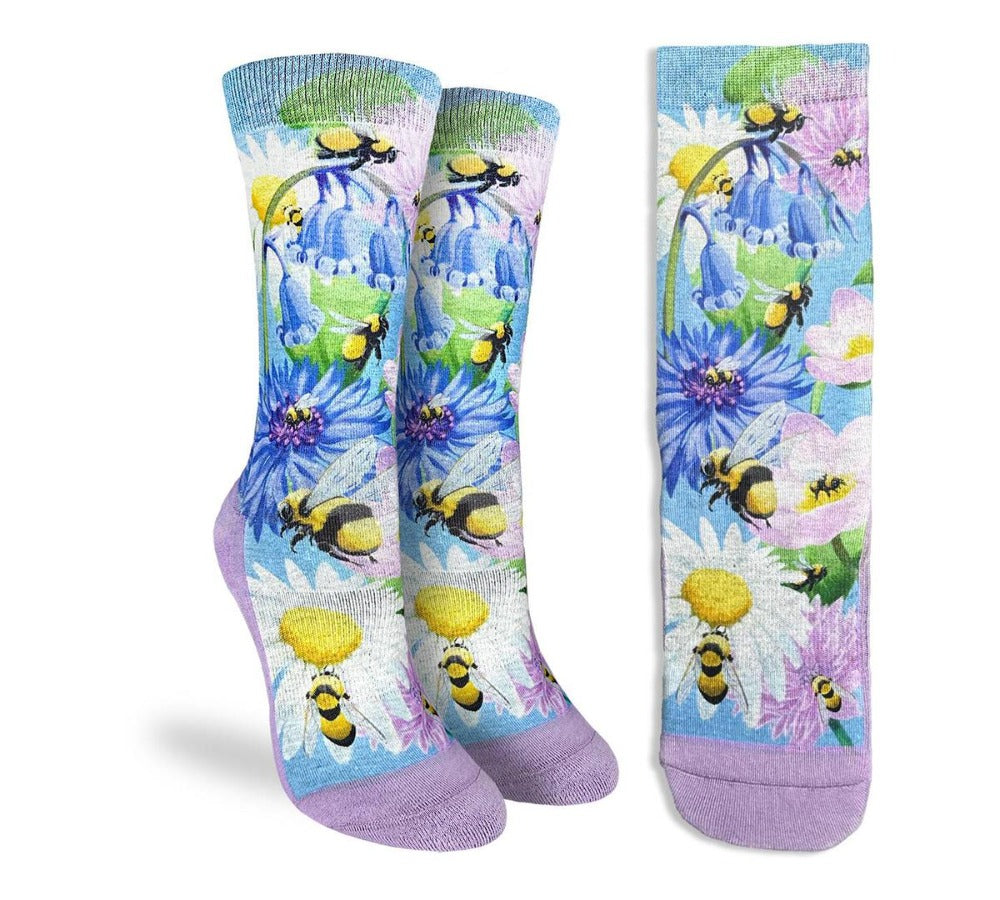 Honey Bees, Active Fit Socks