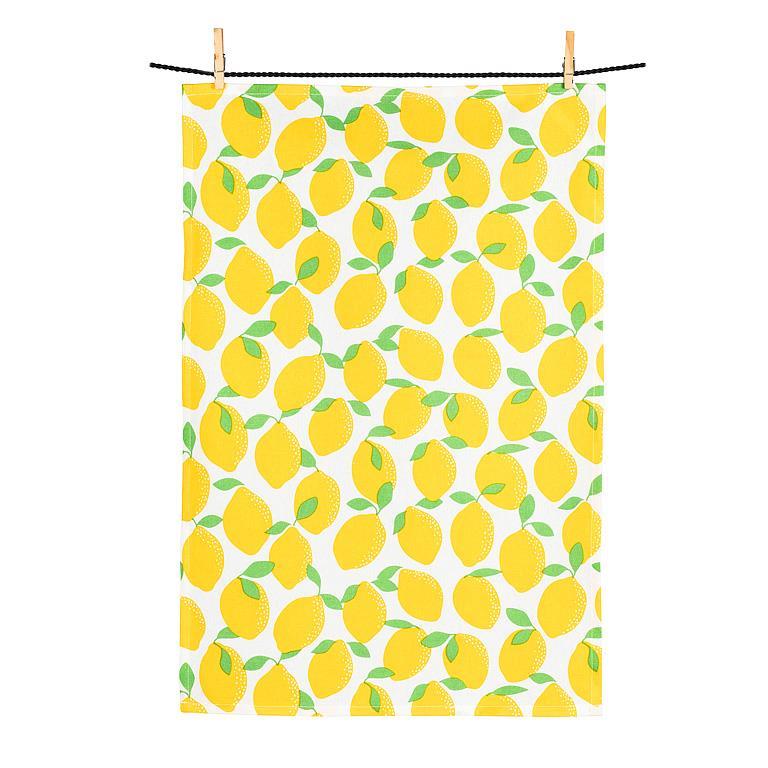 Lemons Dishcloth & Kitchen Towel Set