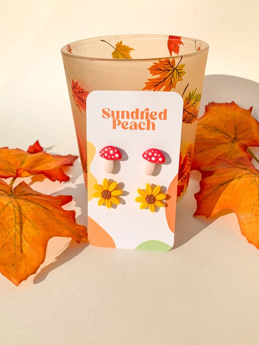 Fall Forest Stud Earrings