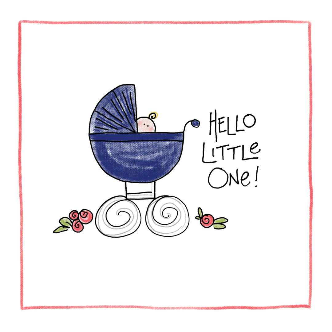 Hello Little One, Greeting Card