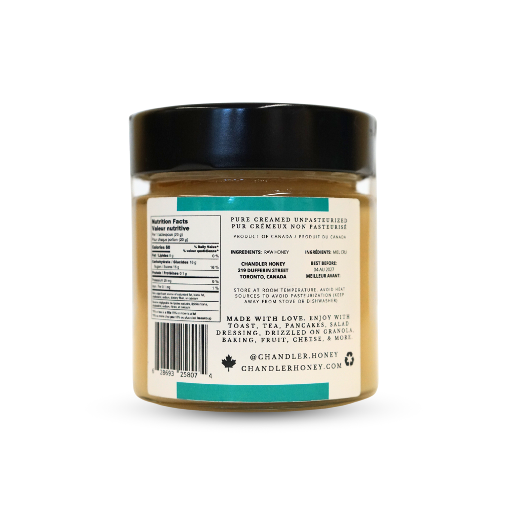Classic Wild Prairie Raw Honey (*15)