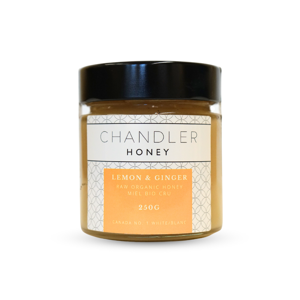 Lemon & Ginger Raw Honey(*15)