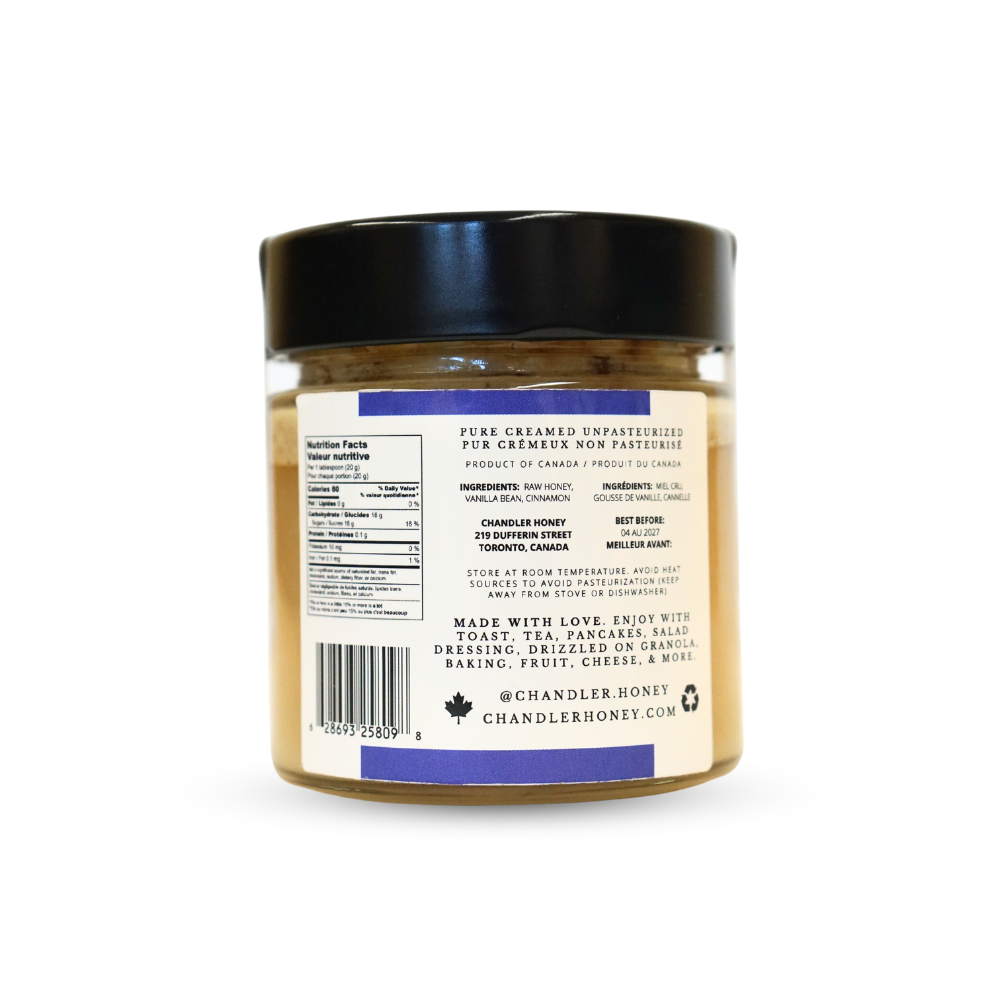 Creme Brulee Raw Honey(*15)