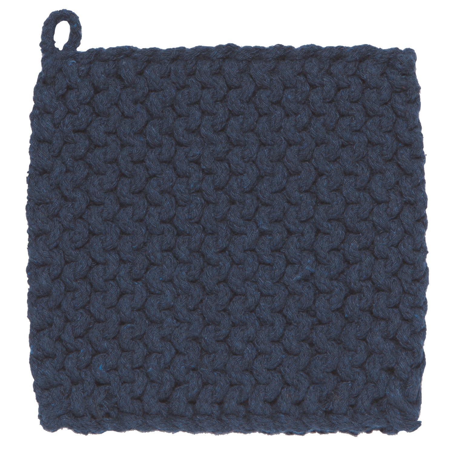 Midnight Blue Knit Trivet