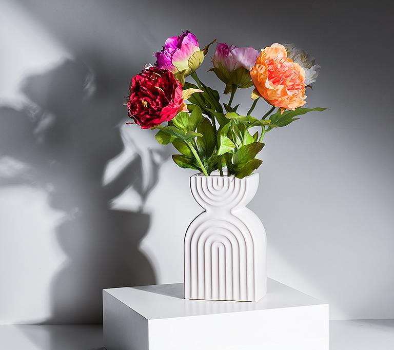 Wide Double Arch Vase