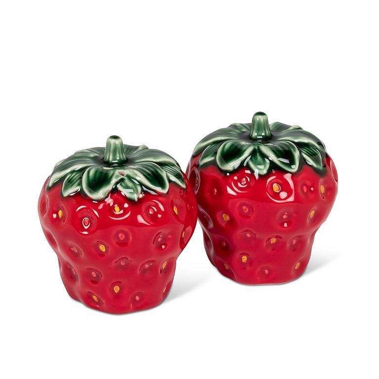 Strawberry & Leaf Salt & Pepper