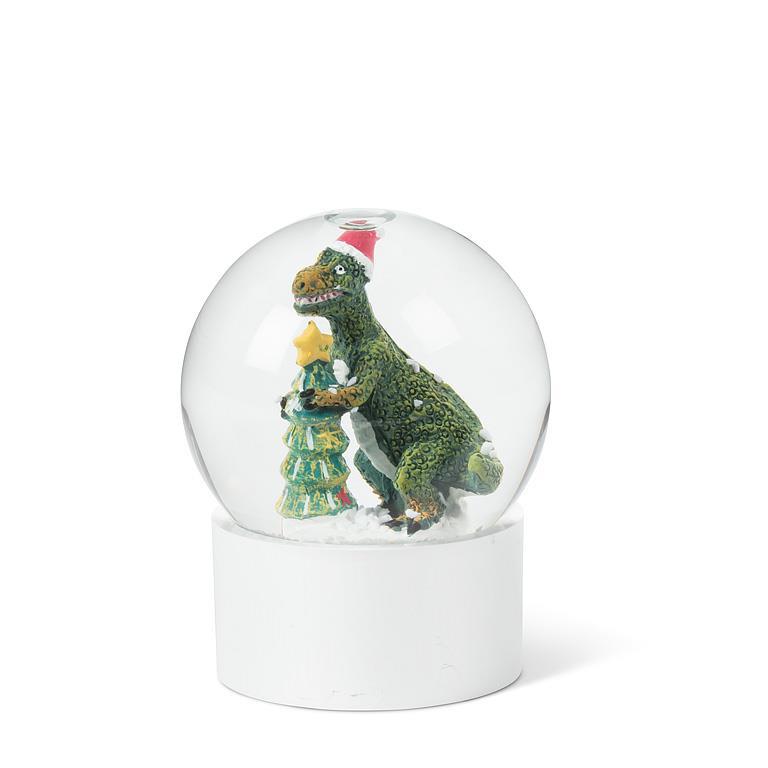 Dinosaur & Tree Snow Globe