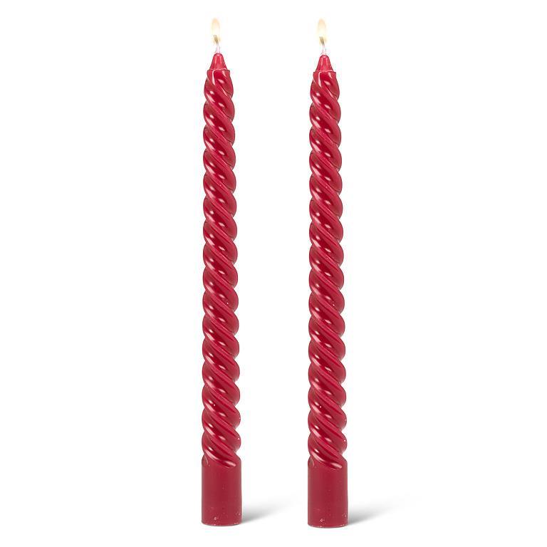 Red Tight Spiral Taper