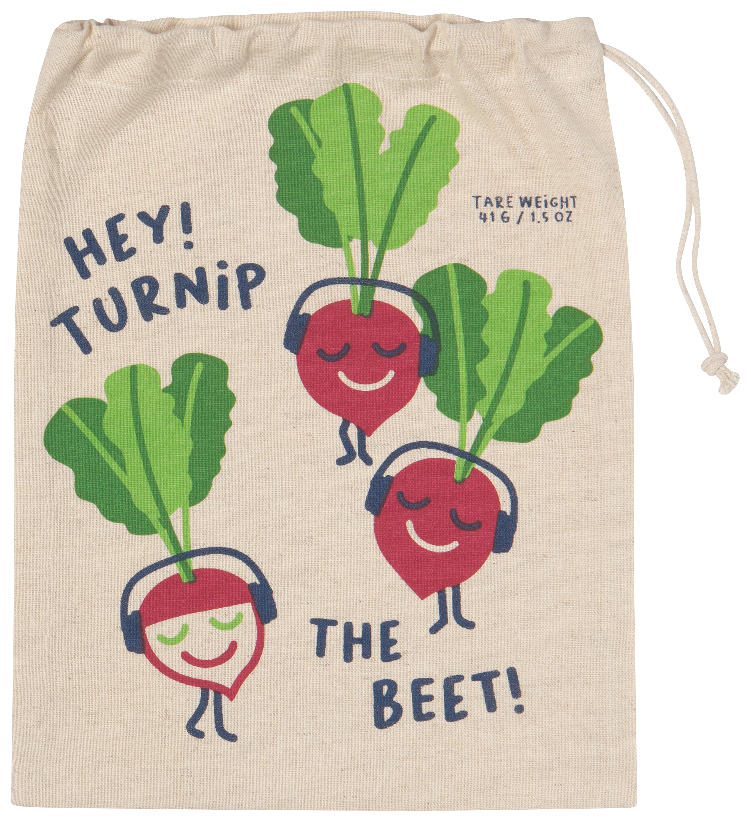 Funny Food Reusable Produce Bag, Set of 3