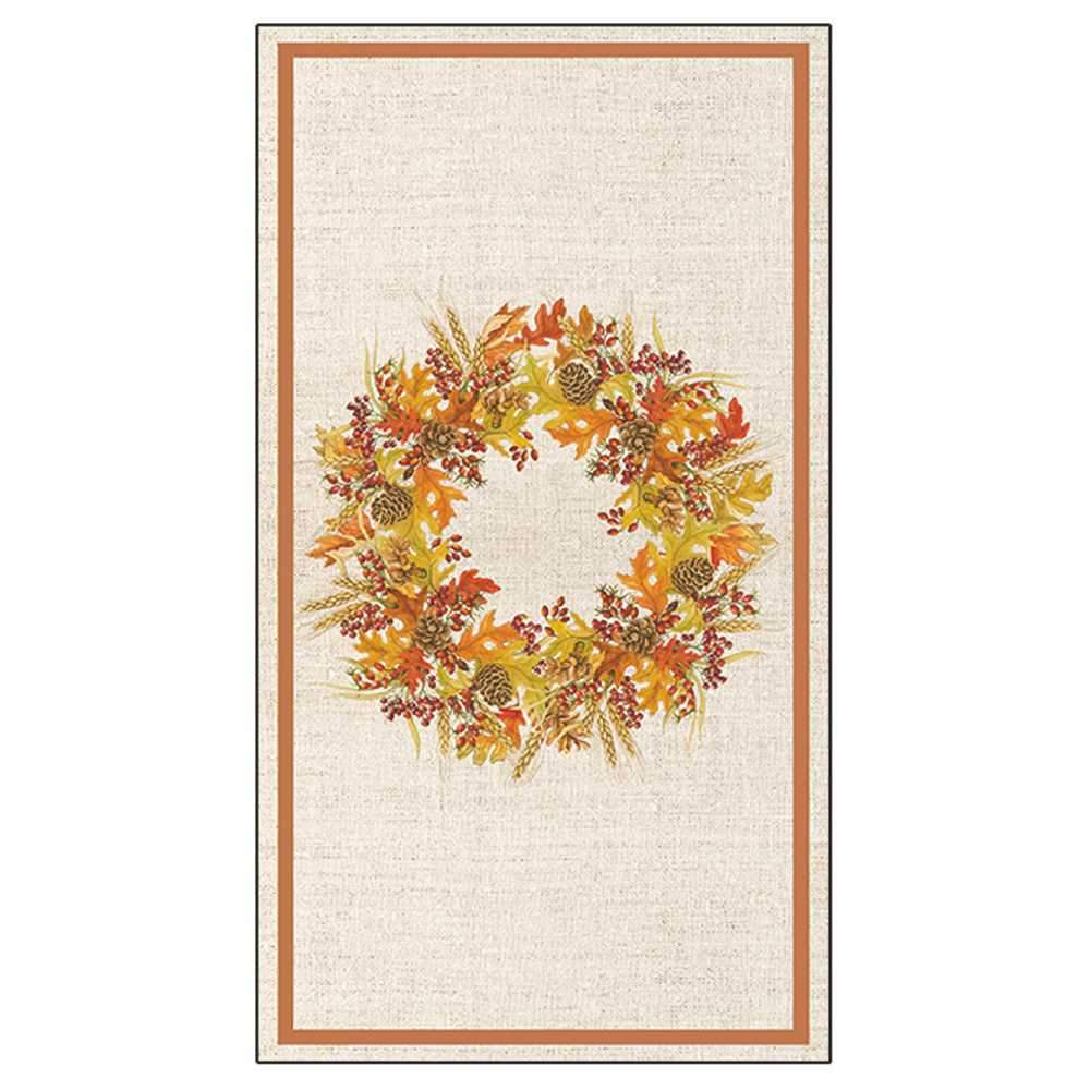 Harvest Wreath Guest Towels