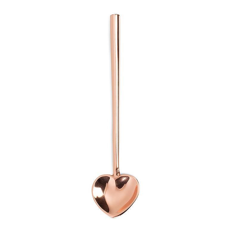 Small Heart Spoon in Rose Gold