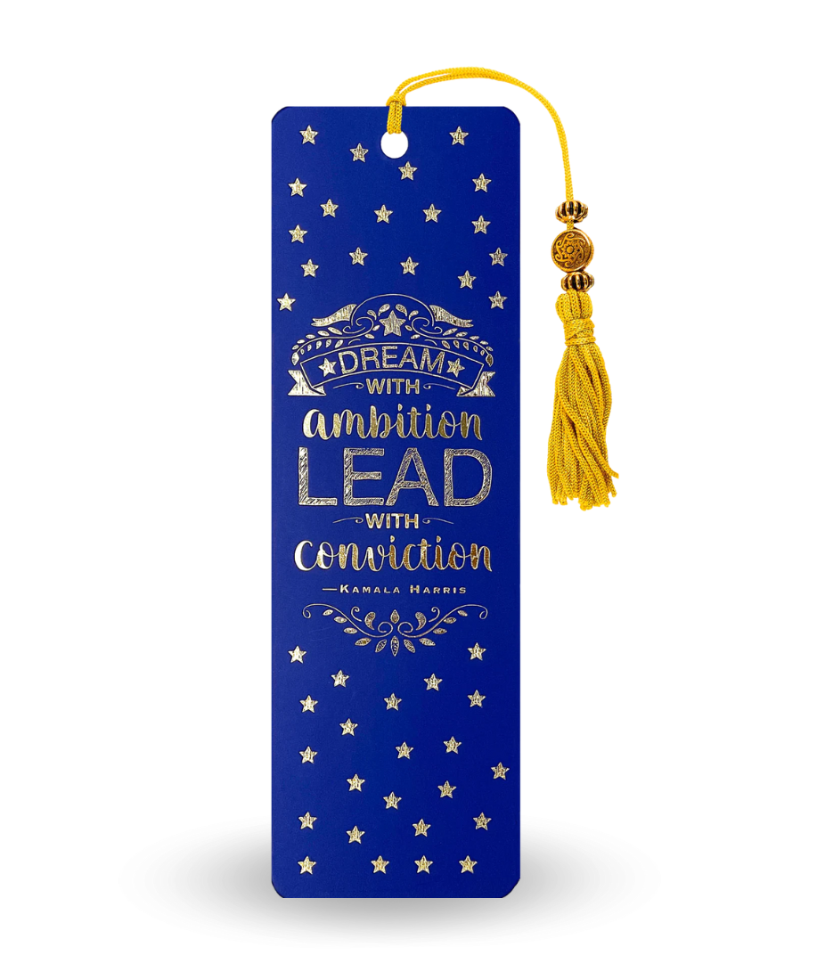 Dream with Ambition Beaded Bookmark