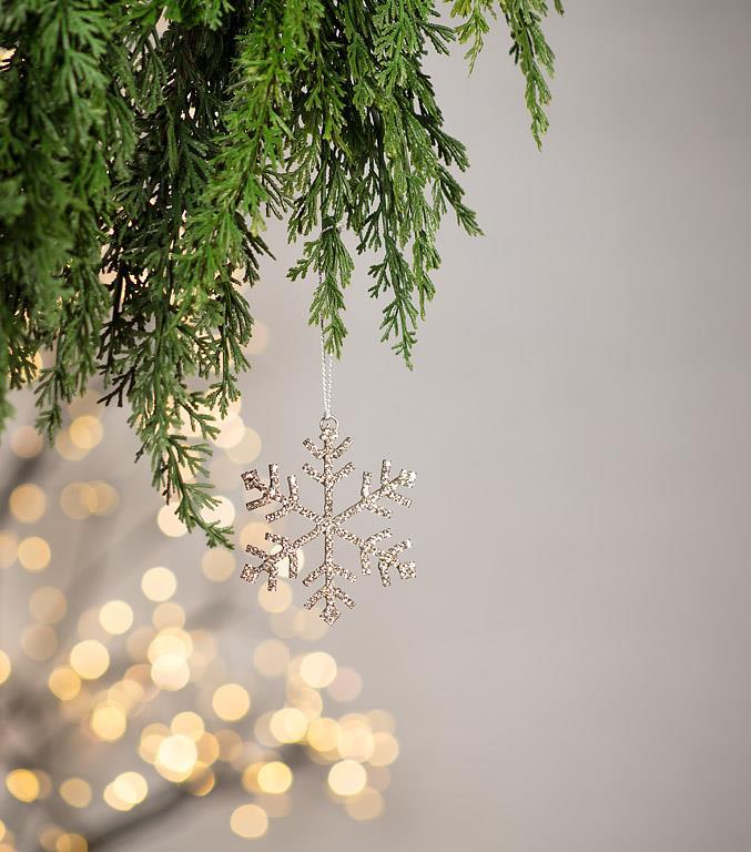 Jewelled Snowflake Ornament