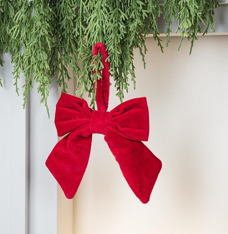 Crimson Bow Ornament
