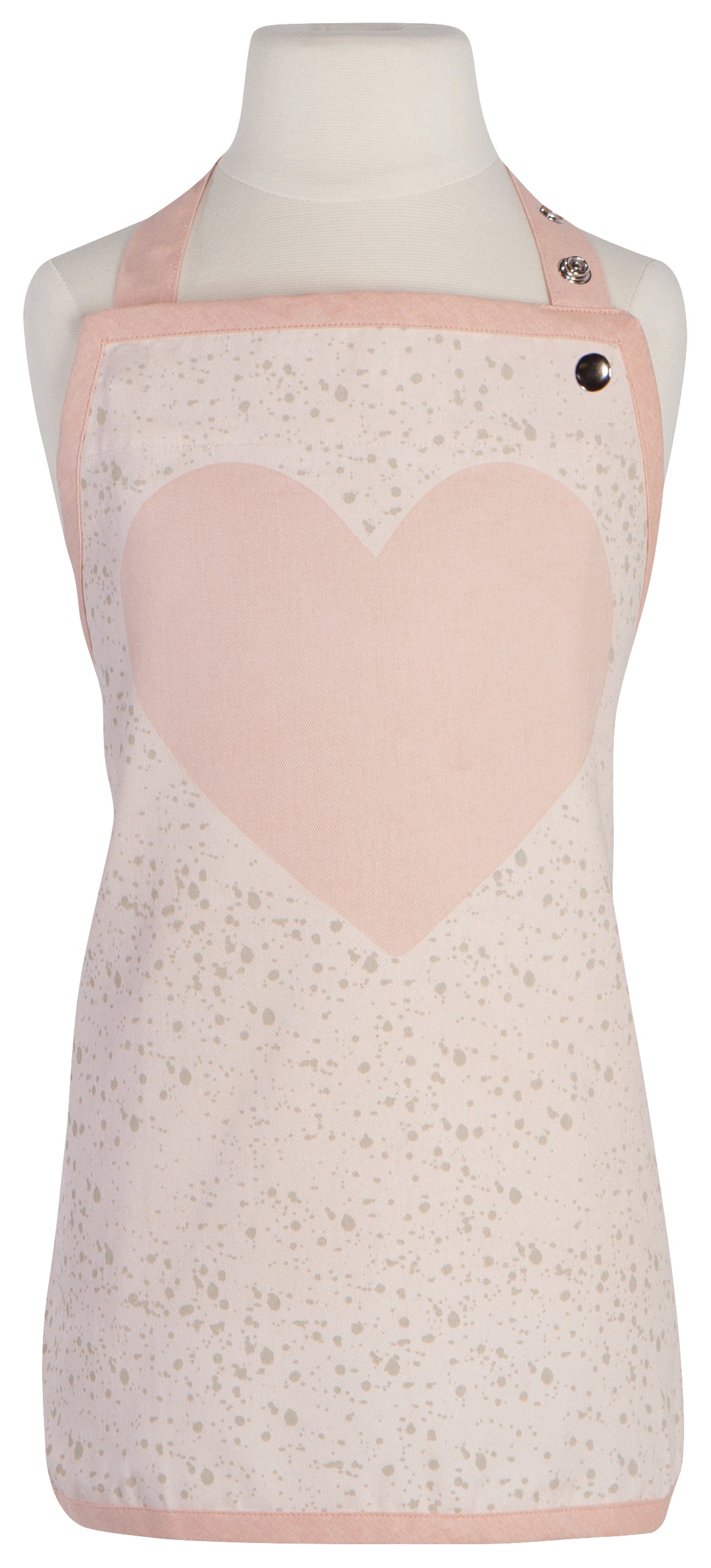 Heart Print Kids Apron