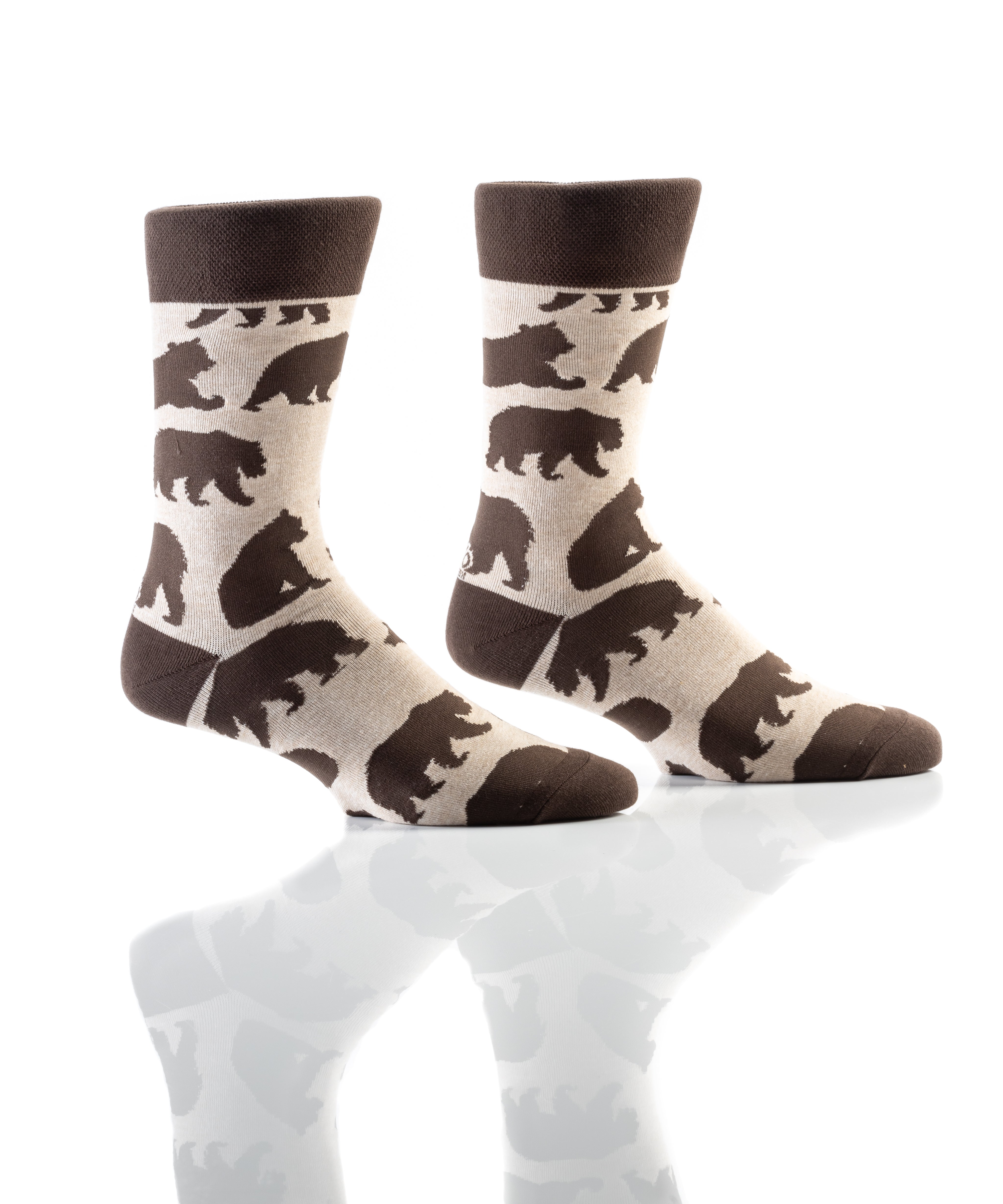 Brown Bear, Crew Socks