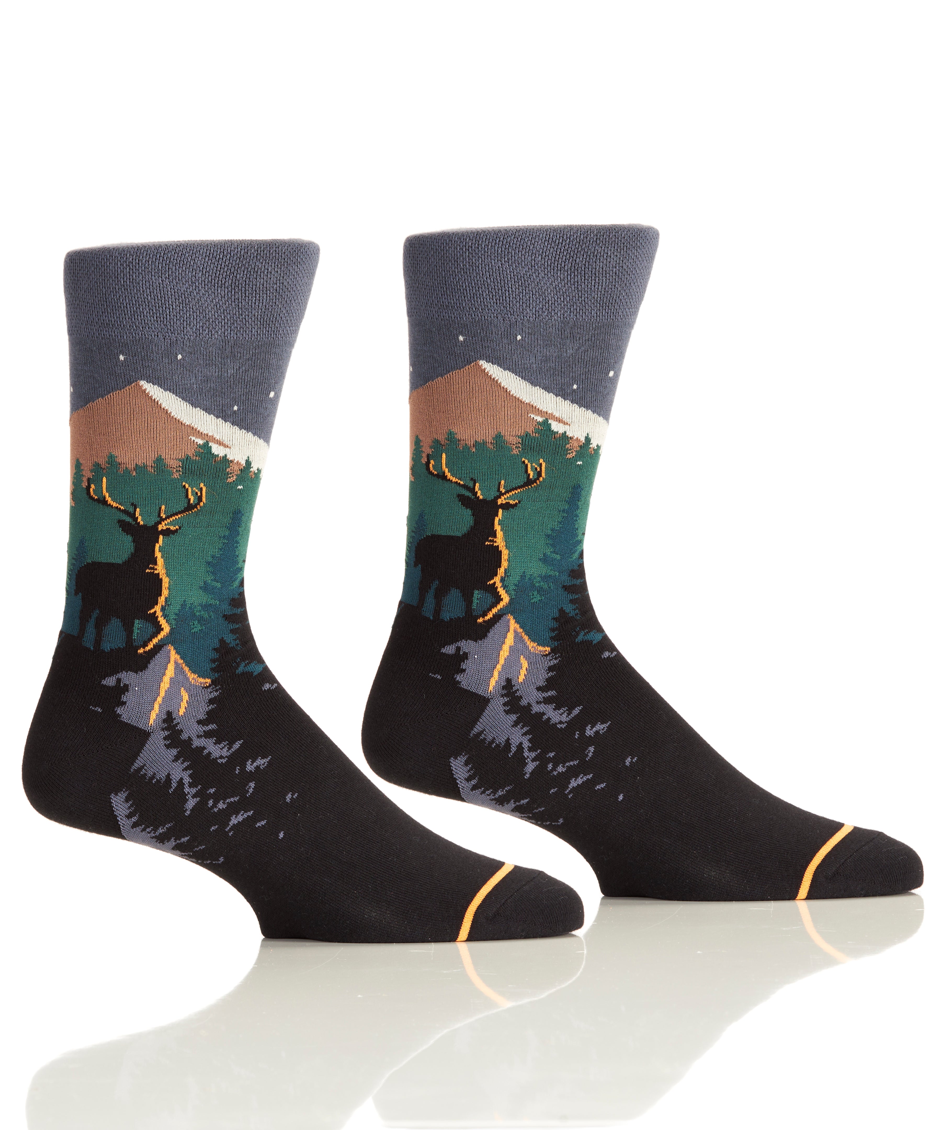Moonlit Cliff, Crew Socks