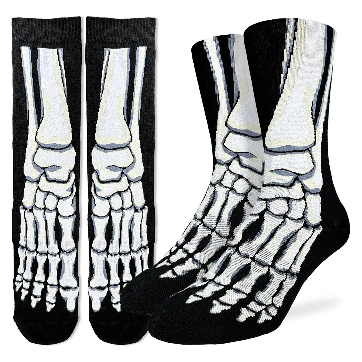Skeleton Feet, Active Fit Socks