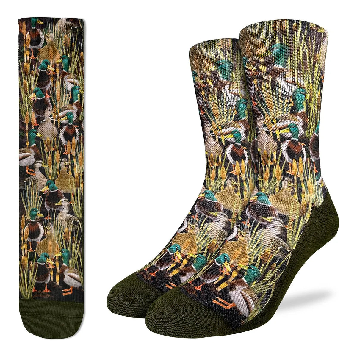 Mallard Ducks, Active Fit Socks