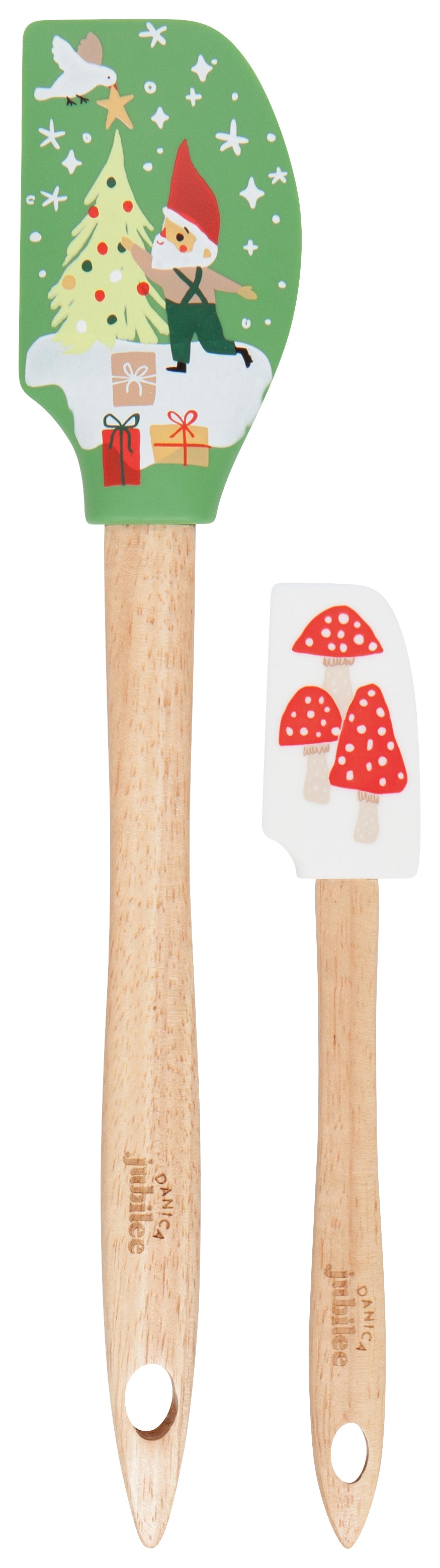 Gnome For The Holidays Spatulas, Set of 2