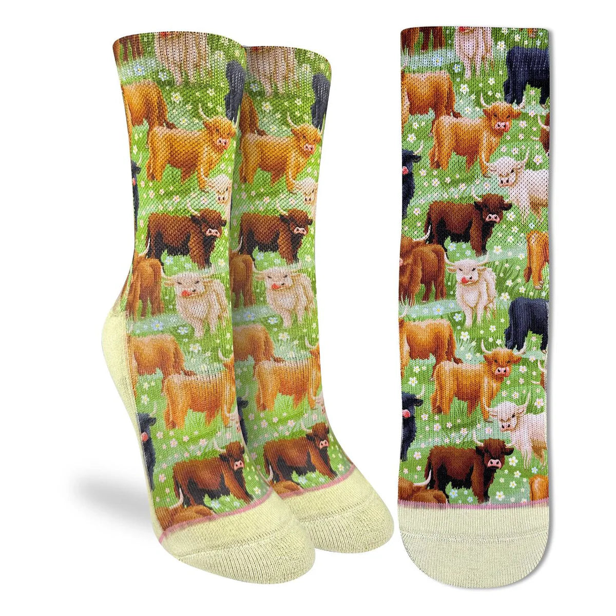 Highland Cows, Active Fit Socks