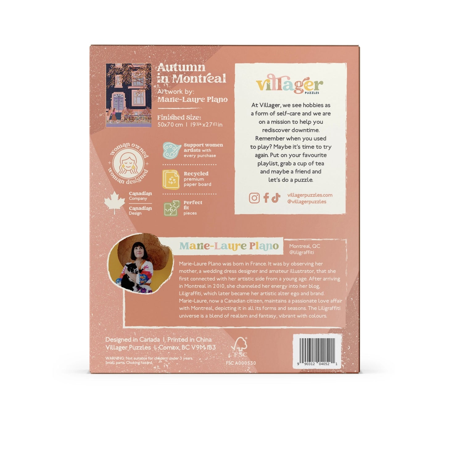 Autumn In Montreal, 1000 Piece Puzzle