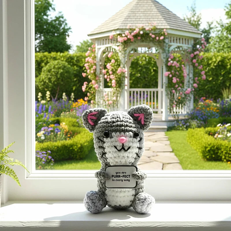 Cat Crocheted Mini Collectable