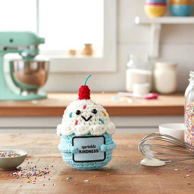 Cupcake Crocheted Mini Collectable