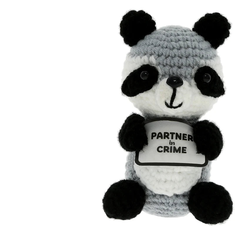 Raccoon Crocheted Mini Collectable