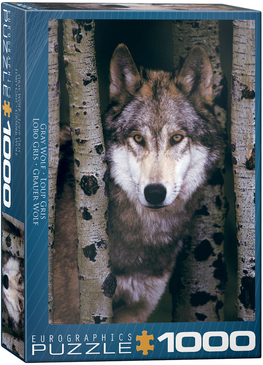 Gray Wolf, 1000 Piece Puzzle