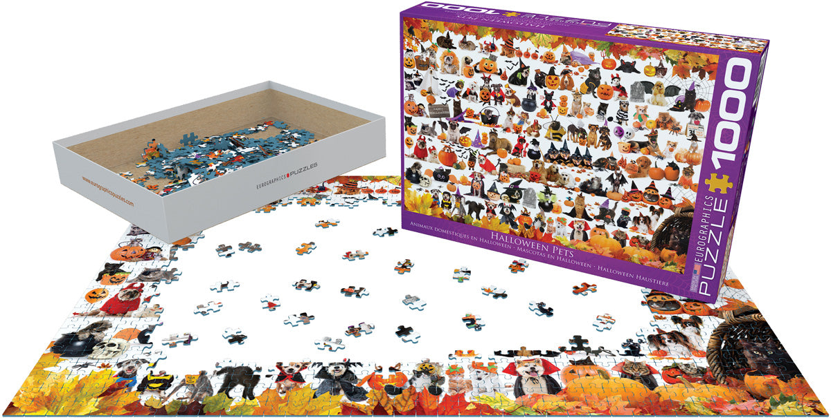 Halloween Pets, 1000 Piece Puzzle