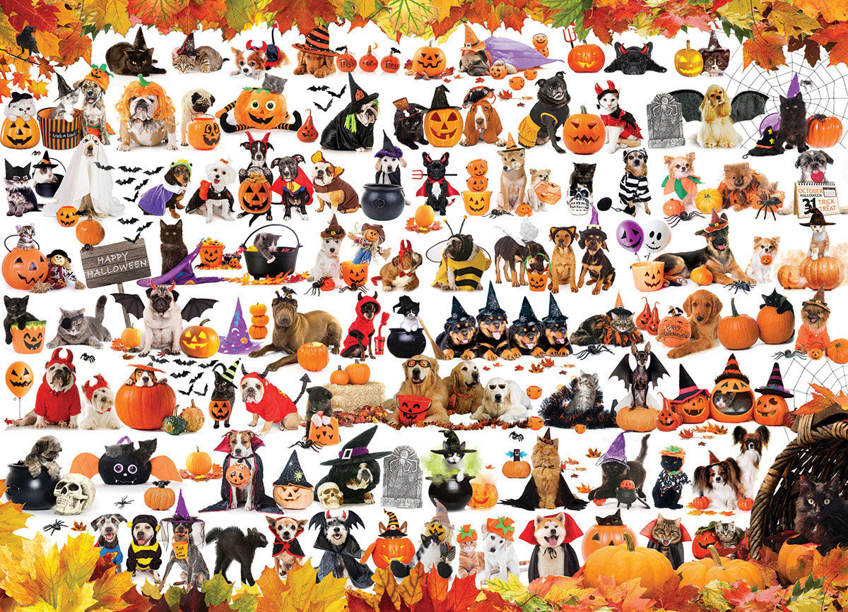 Halloween Pets, 1000 Piece Puzzle