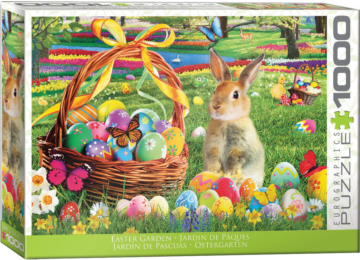 Easter Garden, 1000 Piece Puzzle