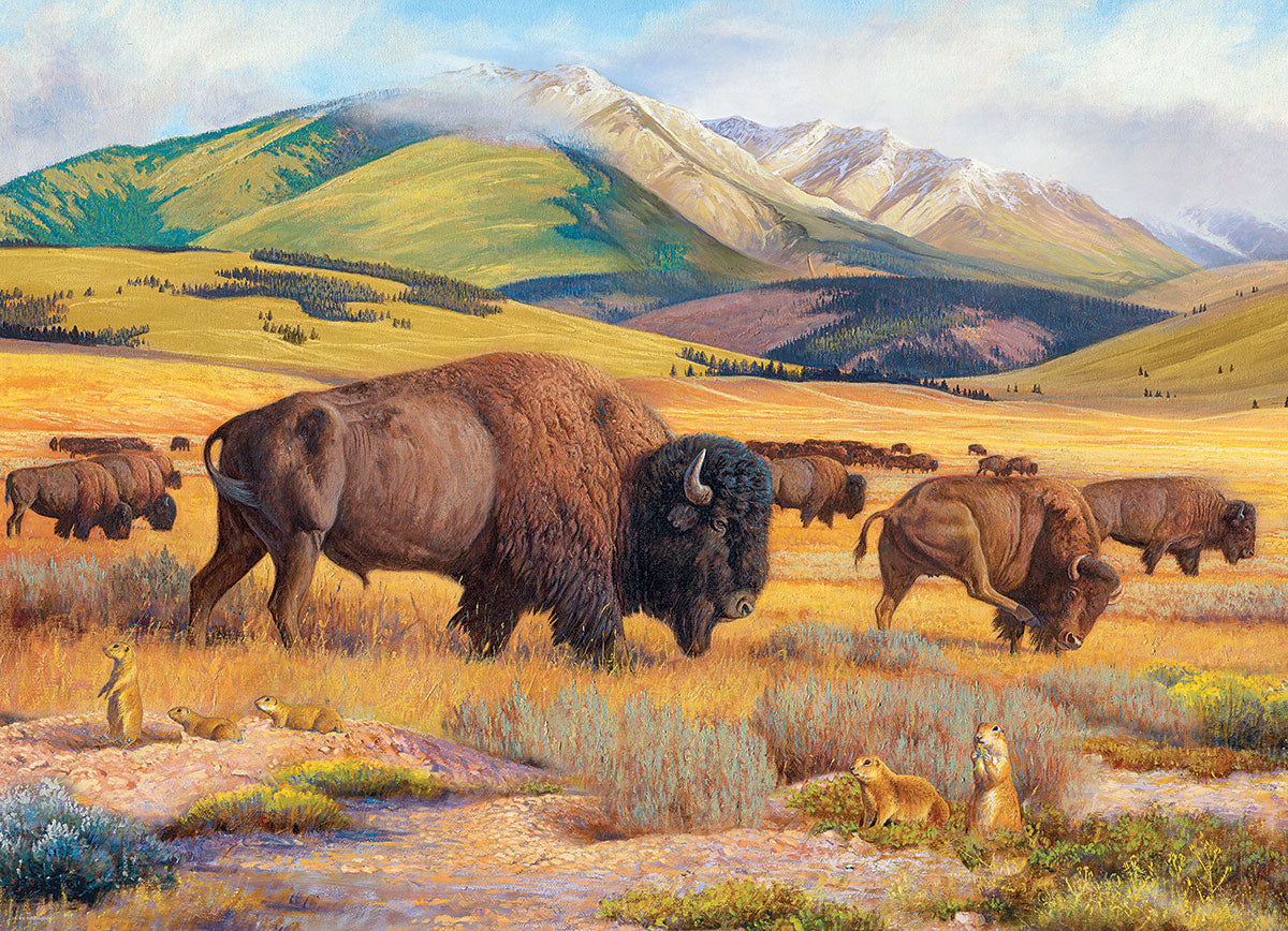 Roaming The Plains, 1000 Piece Puzzle