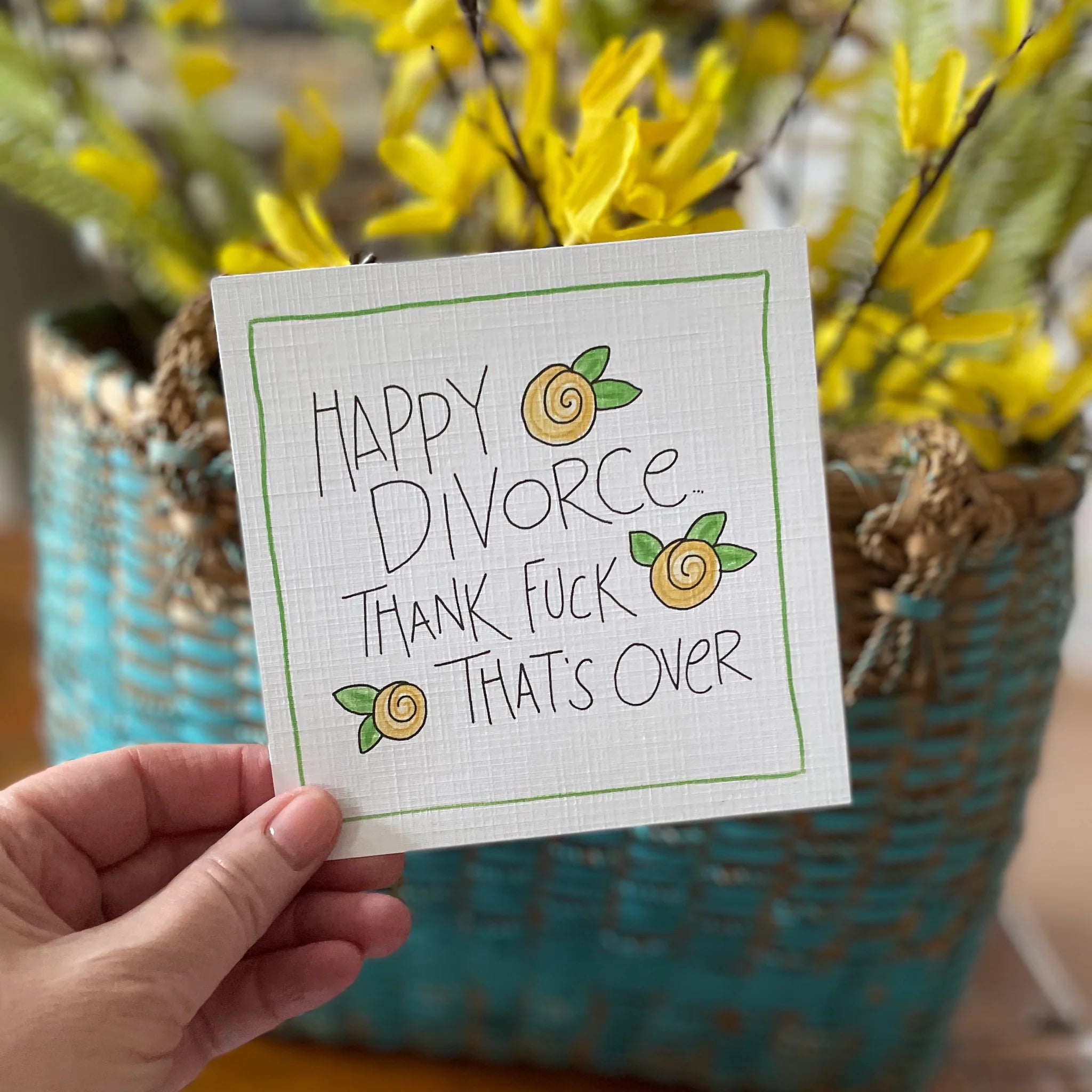Happy Divorce, Greeting Card