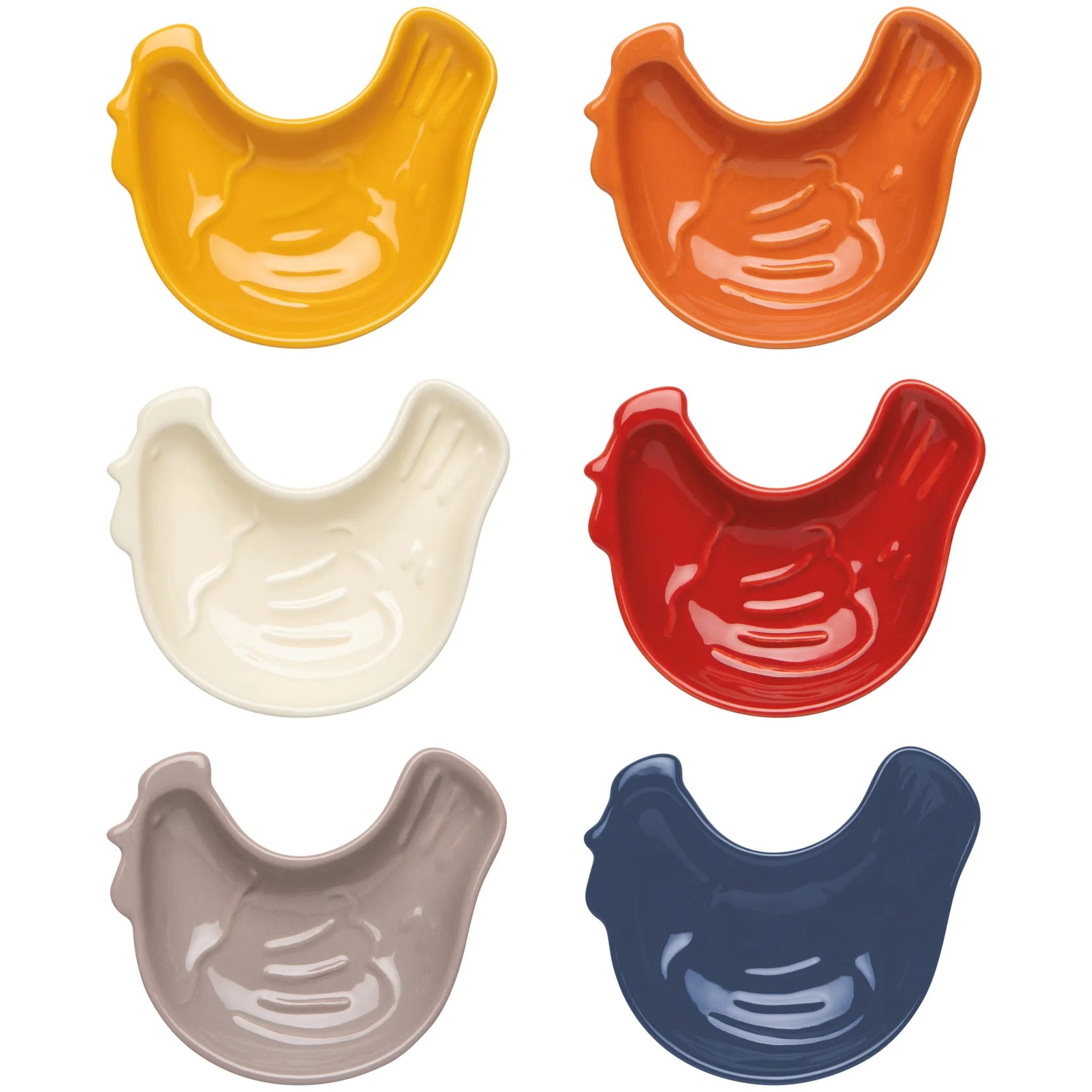 Chickens Pinch Bowl, Set of 6