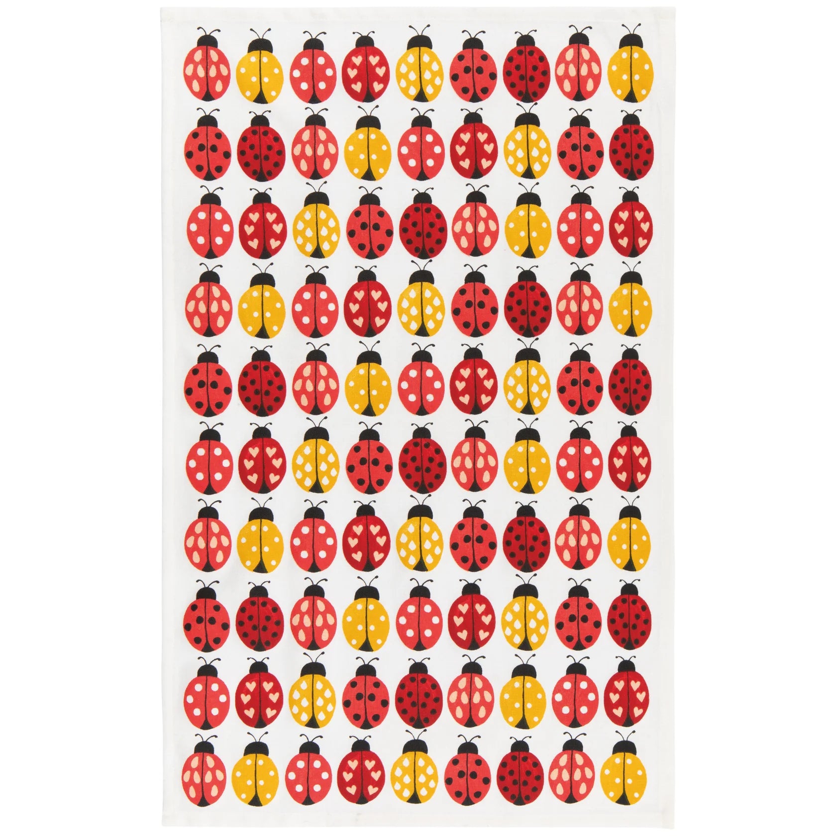 Lady Bugs Tea Towels, Set of 2