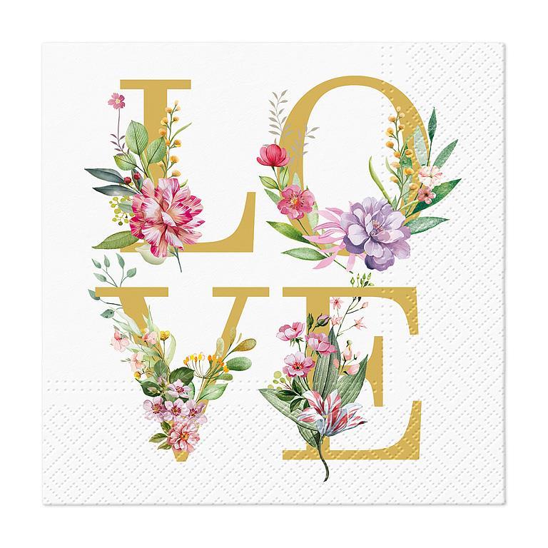 Love Cocktail Napkins