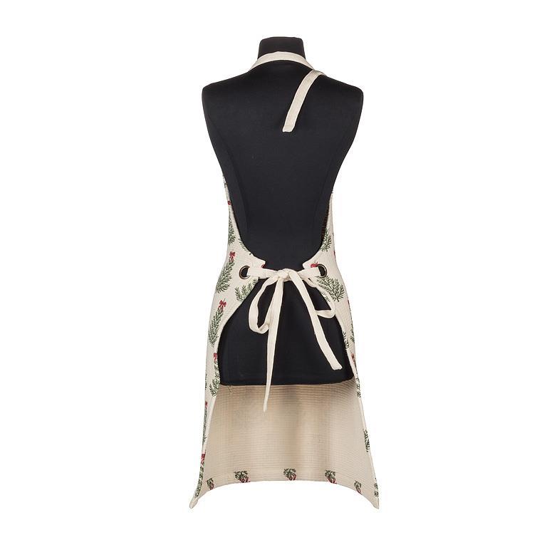 Holiday Trees with Bows Apron