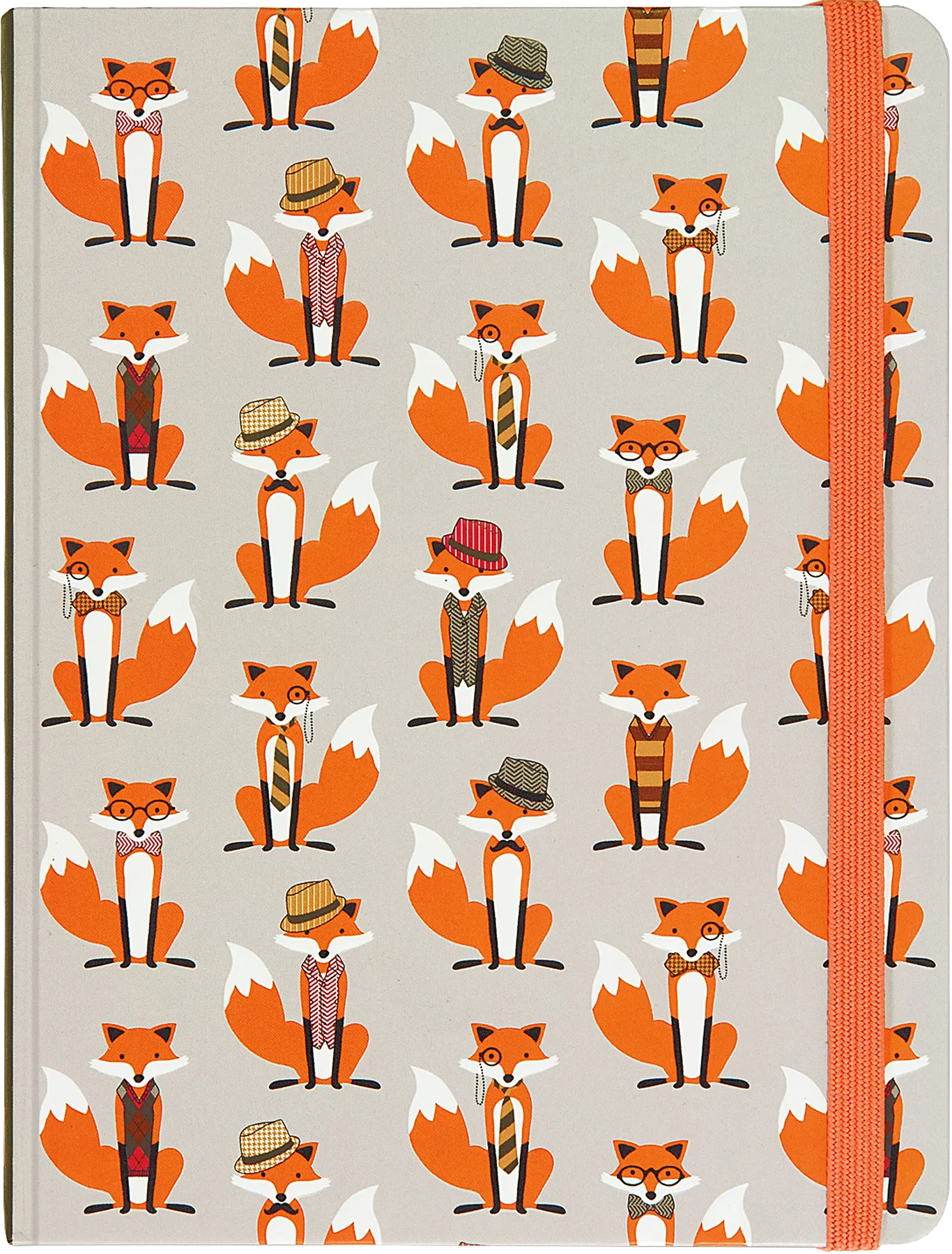 Dapper Foxes Mid-Size Journal