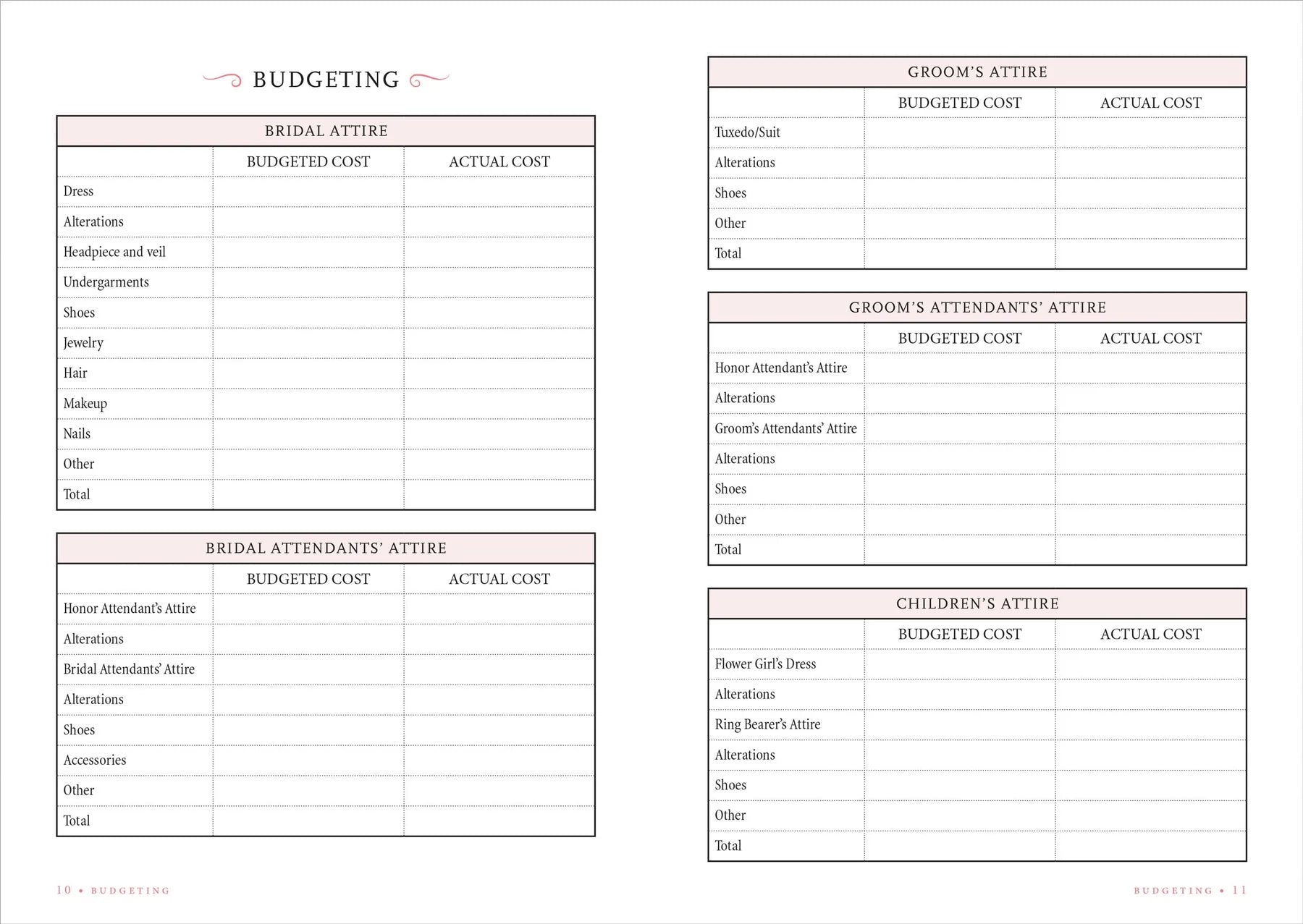 Wedding Planner Checklist
