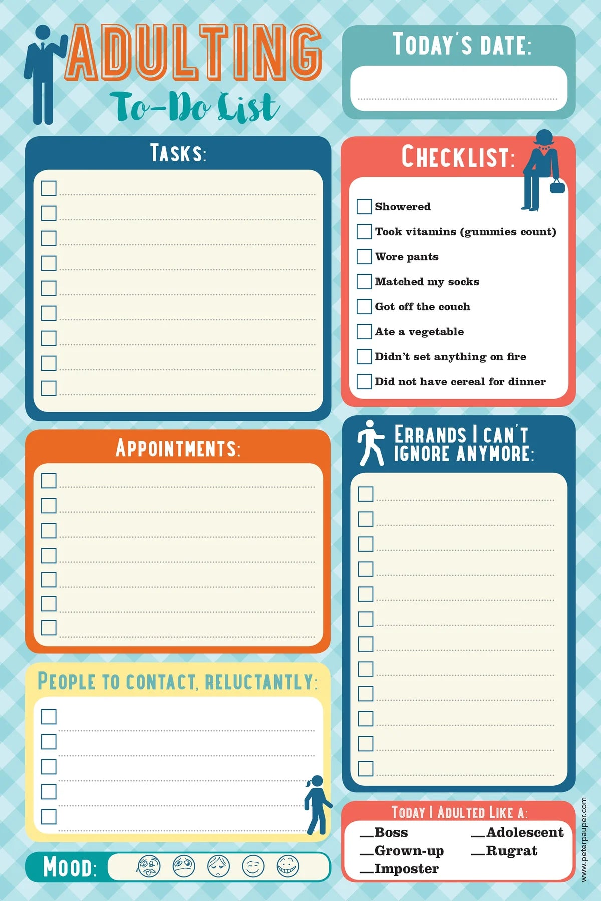 Adulting Checklist