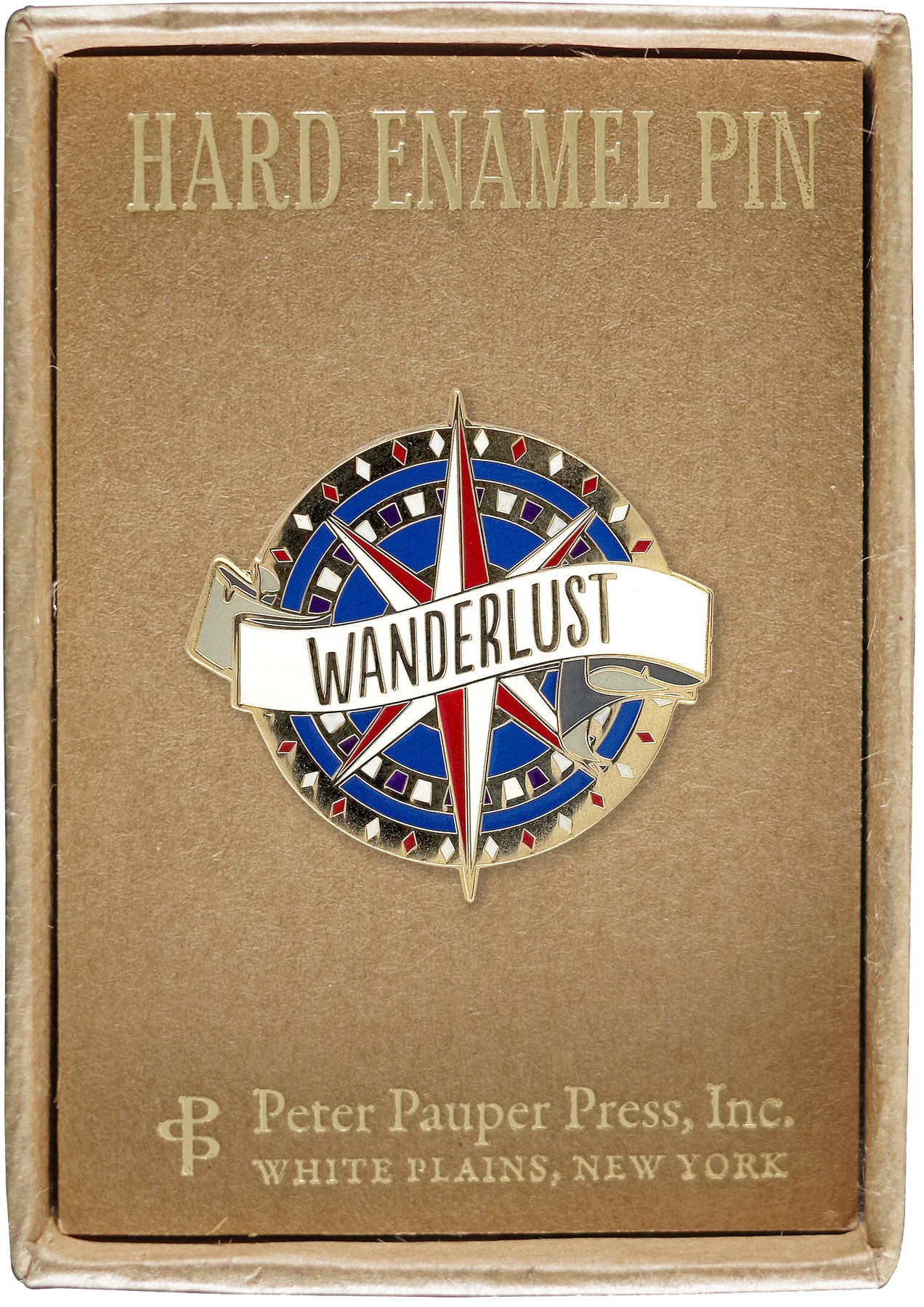 Wanderlust Enamel Pin