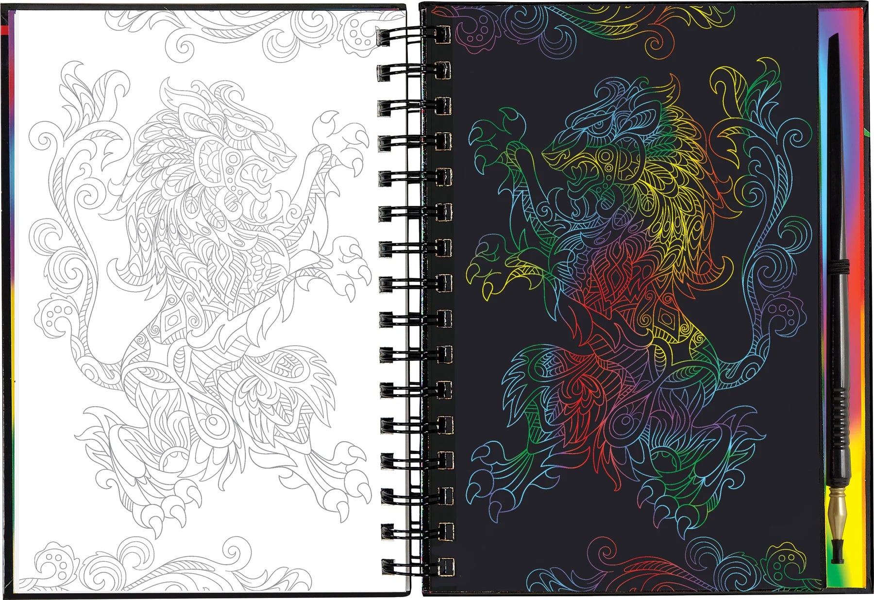 Extreme! Fantasy Art Scratch and Sketch