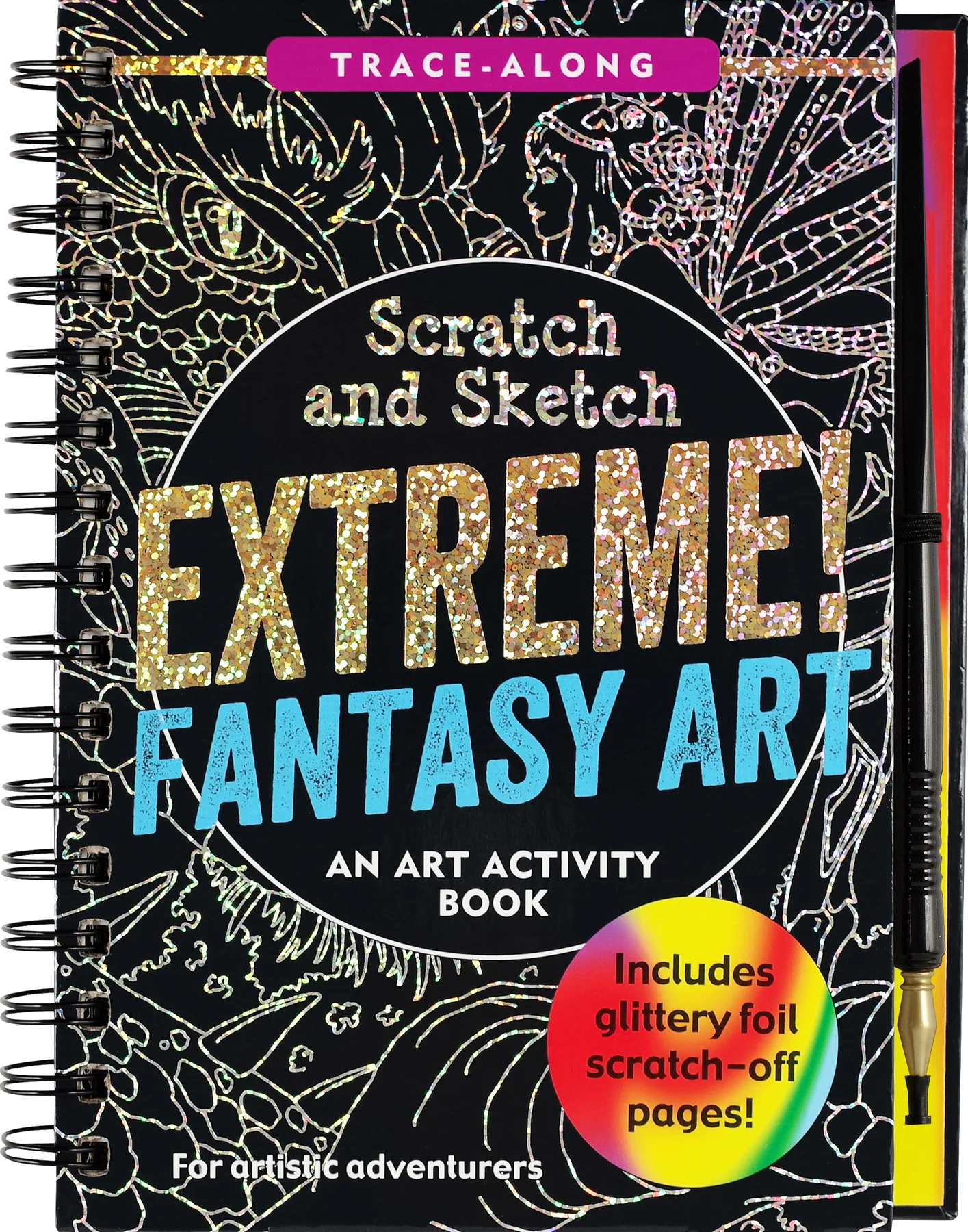 Extreme! Fantasy Art Scratch and Sketch