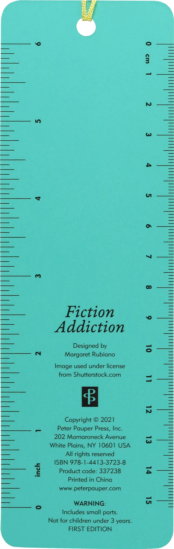 Fiction Addiction Beaded Bookmark