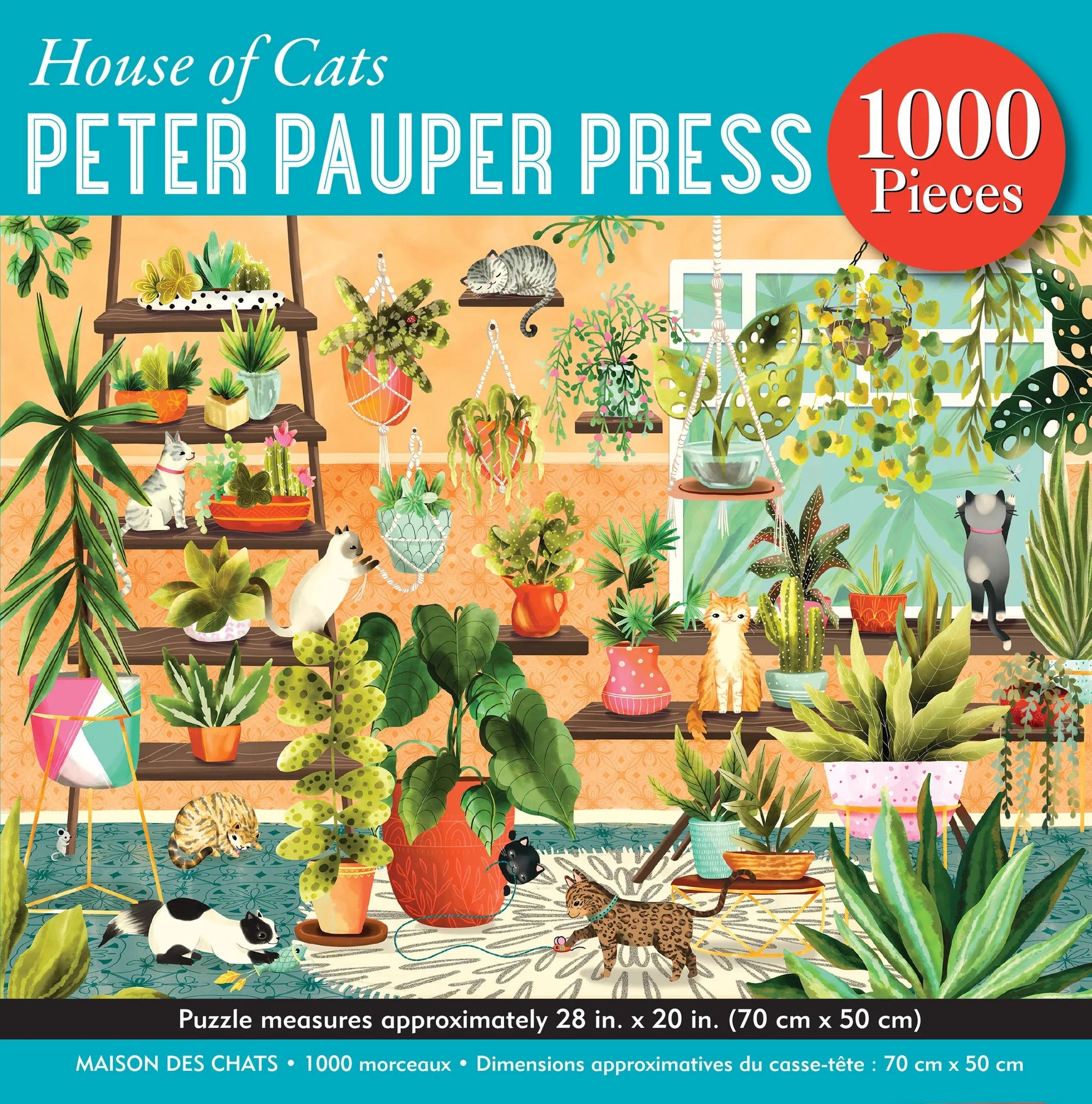 House Of Cats, 1000 Piece Puzzle