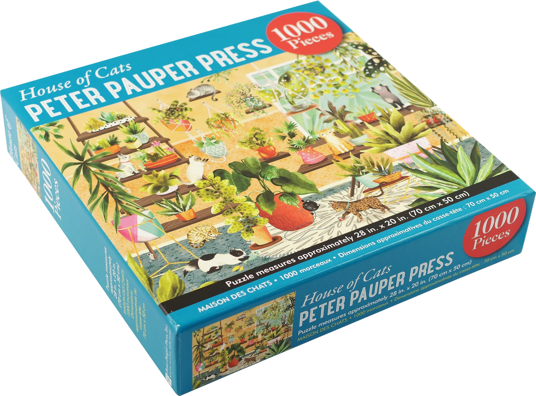 House Of Cats, 1000 Piece Puzzle